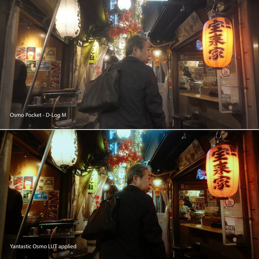Osmo D-Log M LUTs