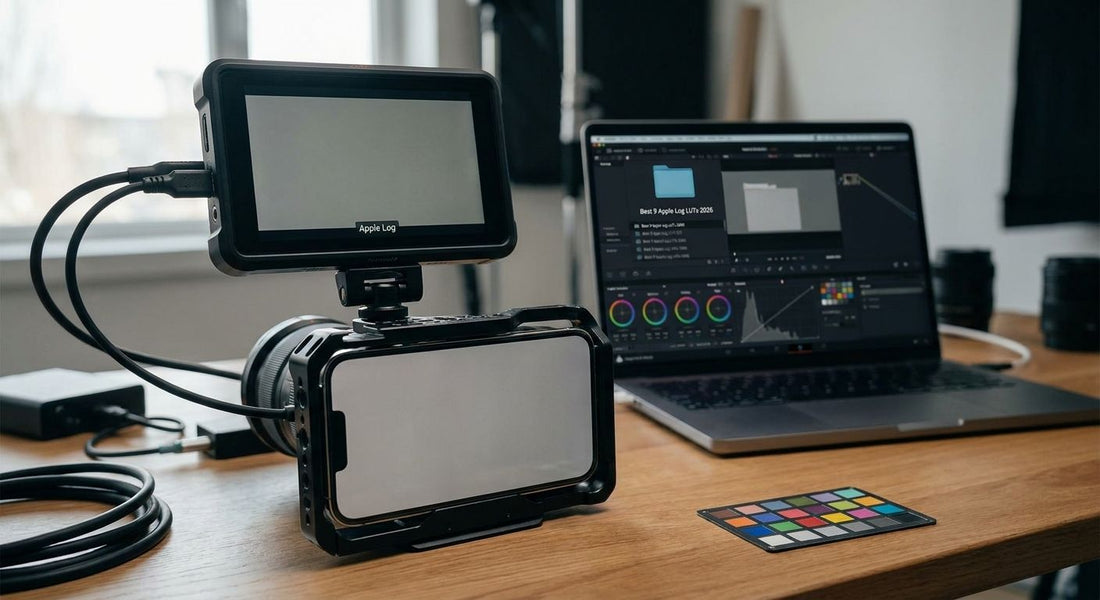 Best 9 Apple Log LUTs for iPhone in 2026