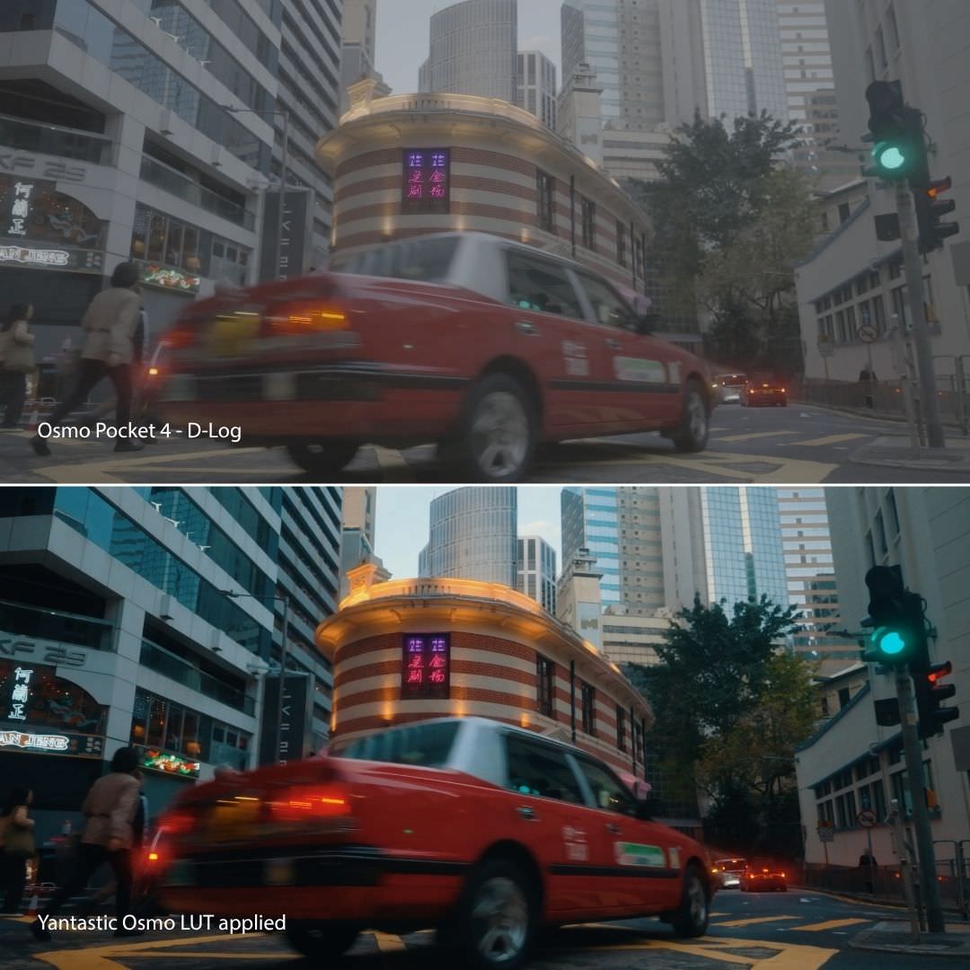 Osmo Cinematic LUTs