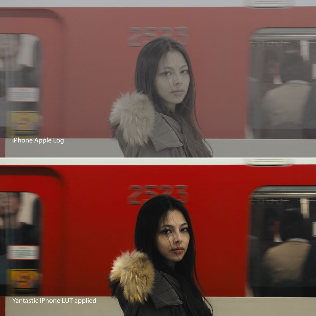 iPhone Apple Log LUTs