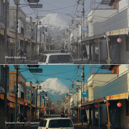 iPhone Apple Log LUTs