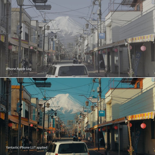 iPhone Apple Log LUTs