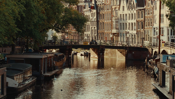 Amsterdam canal, graded with Ypresets Apple Log LUT 10