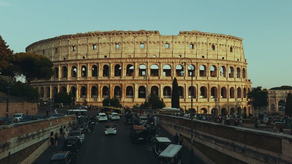 Colosseum at dusk, graded with Ypresets Apple Log LUT 16