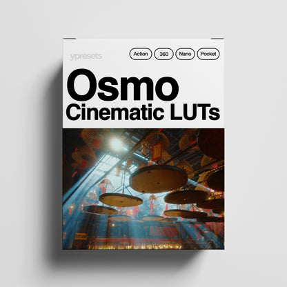 Osmo Cinematic LUTs