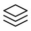 Stacked layers outline icon